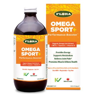 flora omega sport performance booster 500ml canada